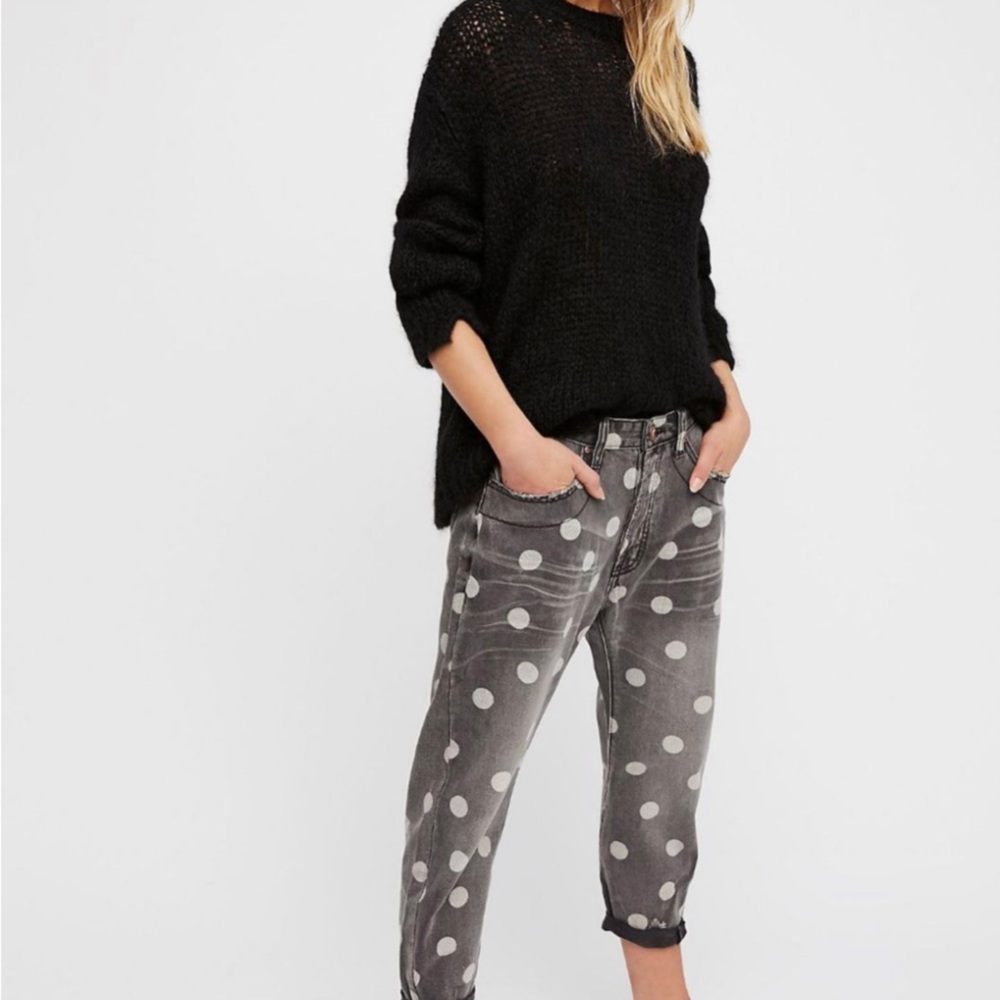 One Teaspoon Jeans Zephy Eagles Cropped  sz 28